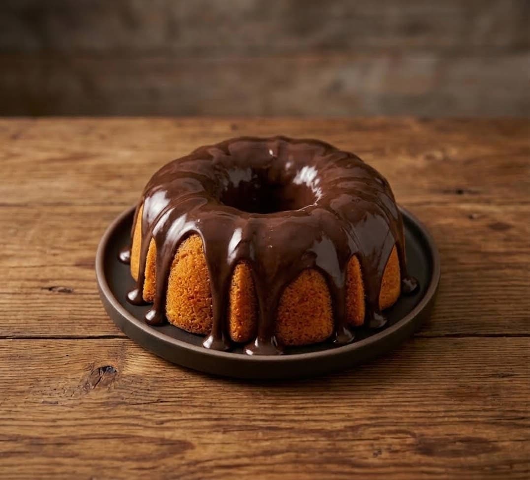 Bolo de Cenoura com Brigadeiro